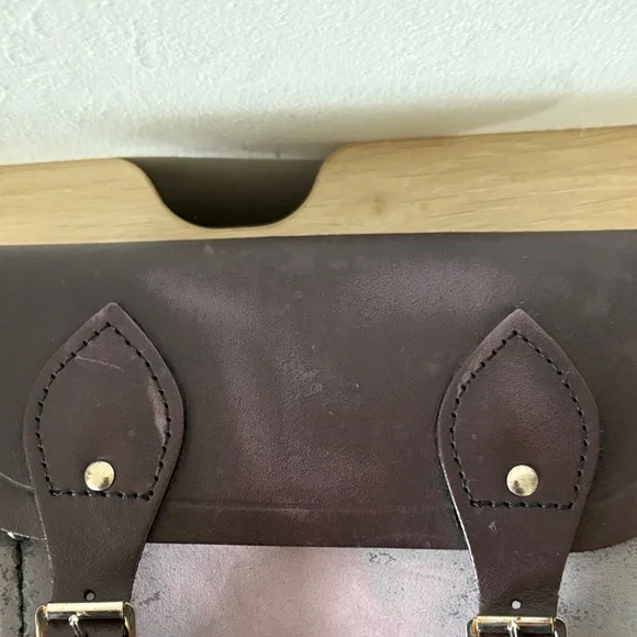 The Cambridge Satchel Company Two-Tone Purple Satchel - Picture 4 of 6